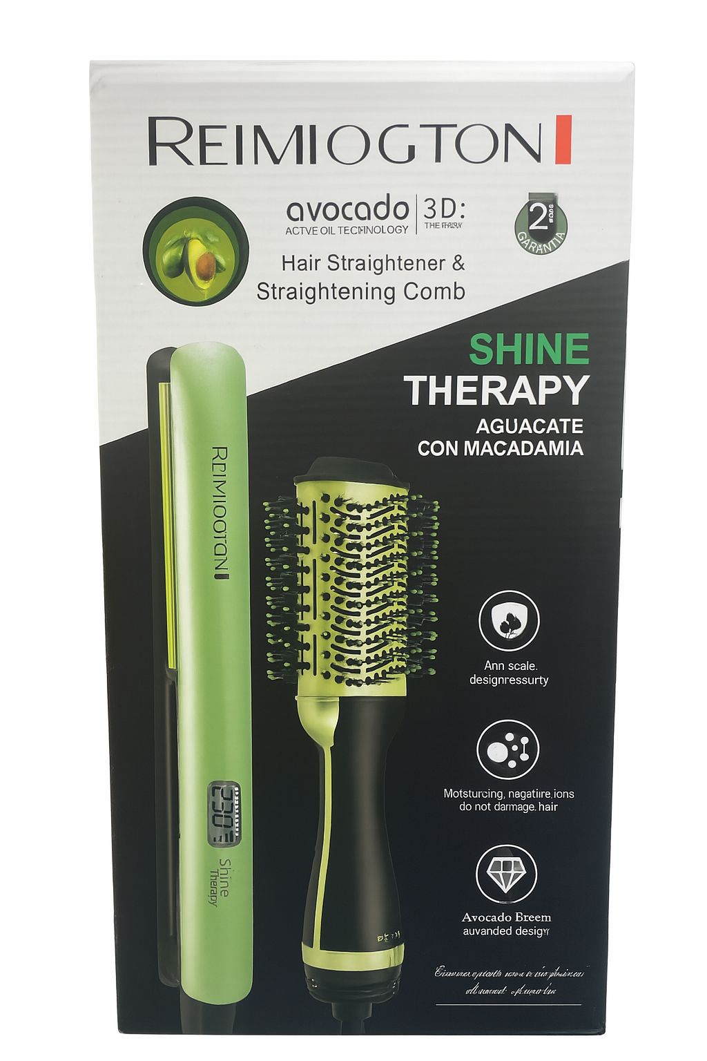 PLANCHA + CEPILLO ALISADOR REIMIOGTONI